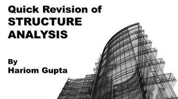 Structure - Quick Revision by Hariom Gupta || ESE 2022 || GATE 2022 || UPPSC AE || SSC JE ||