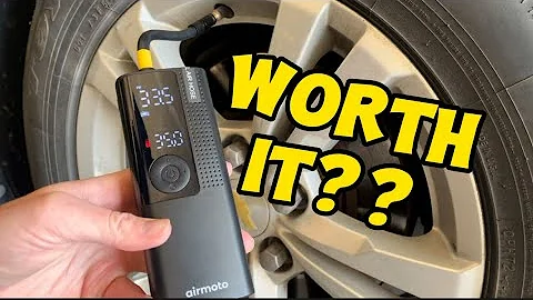 Air Up Anywhere: Airmoto Tire Inflator Portable Air Compressor Review! 🚗🔧 | Smart Pump Technology