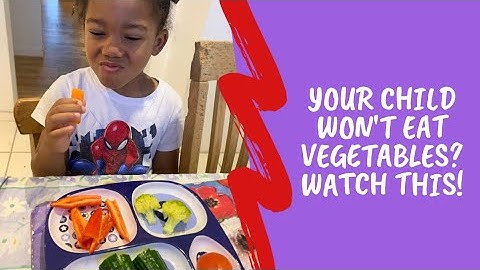 How to Trick Your Child into Eating Vegetables