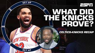 Vincent Goodwill says the Knicks should have 'no fear' of the Celtics 👀 | Get Up