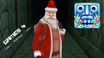 Temple Run 2 Holiday Update | SANTA CLAUS Unlock High Score - FROZEN SHADOWS Map By Imangi Studios