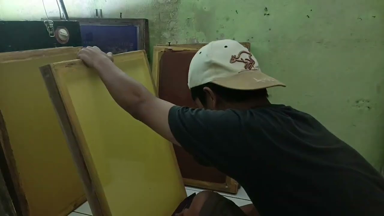 CARA MENCAMPUR OBAT AFDRUK SAMPAI KE PROSES SABLON 🔥