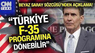 SON DAKİKA! 🚨 |  Beyaz Saray Sözcüsü'nden Kritik Türkiye ve F-35 Açıklaması! #Haber