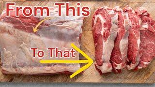 Whole Ribeye Roast into Steaks | Tips to Save $$$