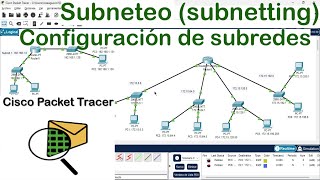 Creación de Subredes en Cisco Packet Tracer (Subneteo)