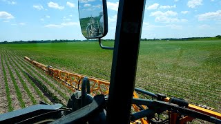 First Day Of Spraying Soybeans!