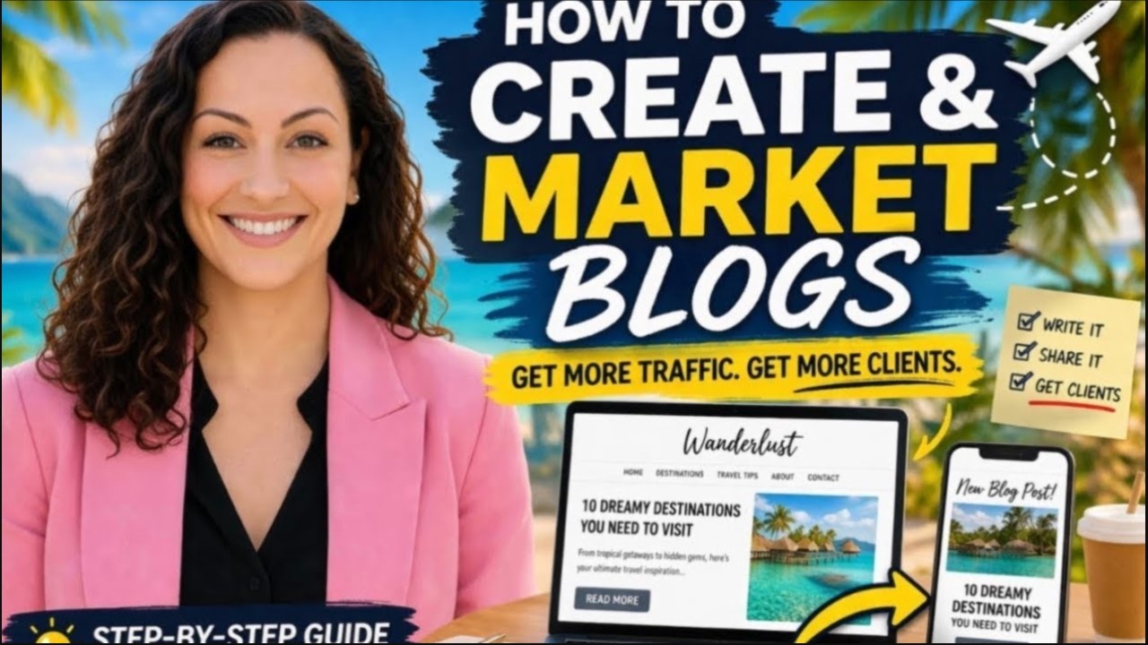 How to Create & Market Travel Blogs | LIVE REPLAY