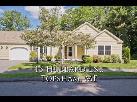 15 Hubbard Ln., Topsham, ME home video tour