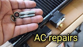 How to Remove AC pipes on 939 Alfa Romeo 159, Spider and Brera All engines all models