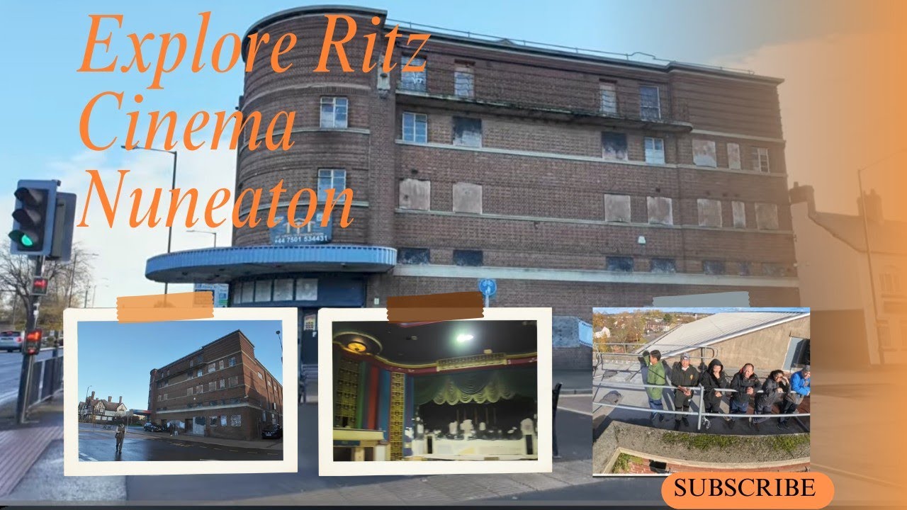 Ritz Cinema Nuneaton Under Refurbishment.