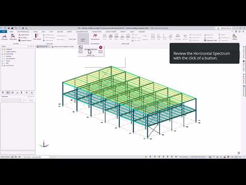Seismic Wizard in Tekla Structural Designer by Trimble