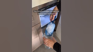 Over 7 million views on Instagram🤯 Paul’s nugget ice machine in our wet bar from the brand Scotsman