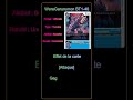 ⚡ Digimon⚡WereGarurumon BT1 Traduction French.Vers