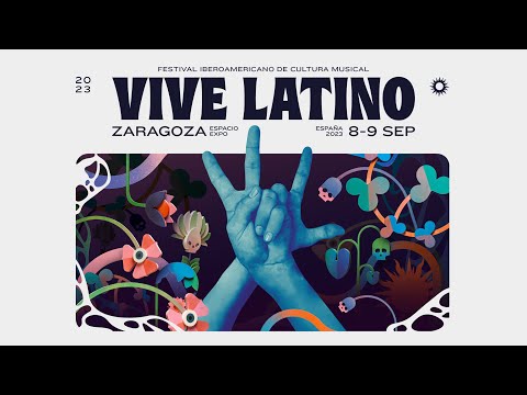 Cartel Vive Latino España 2023