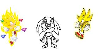 SUPER SONIC ANIMATION (Super Sonic Hero (ft. Johnny Gioeli & @dyno_19)