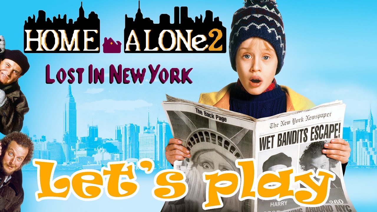 Home alone 2 прохождение (Один дома 2 прохождение) NES, Dandy, Денди