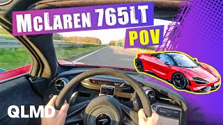 McLaren 765LT Spider | POV auf Autobahn | 765 PS | 330 km/h | Matthias Malmedie