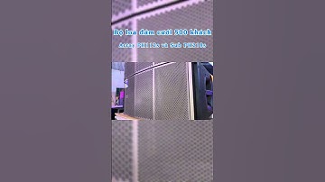 Loa đám cưới: Bộ loa nhập khẩu dBacoustic array PH112s và Sub PH218s #dvhaudio #shorts #xuhuong