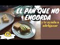 El pan que no engorda y te ayuda a adelgazar (sin carbohidratos, bueno para dejar los azúcares)