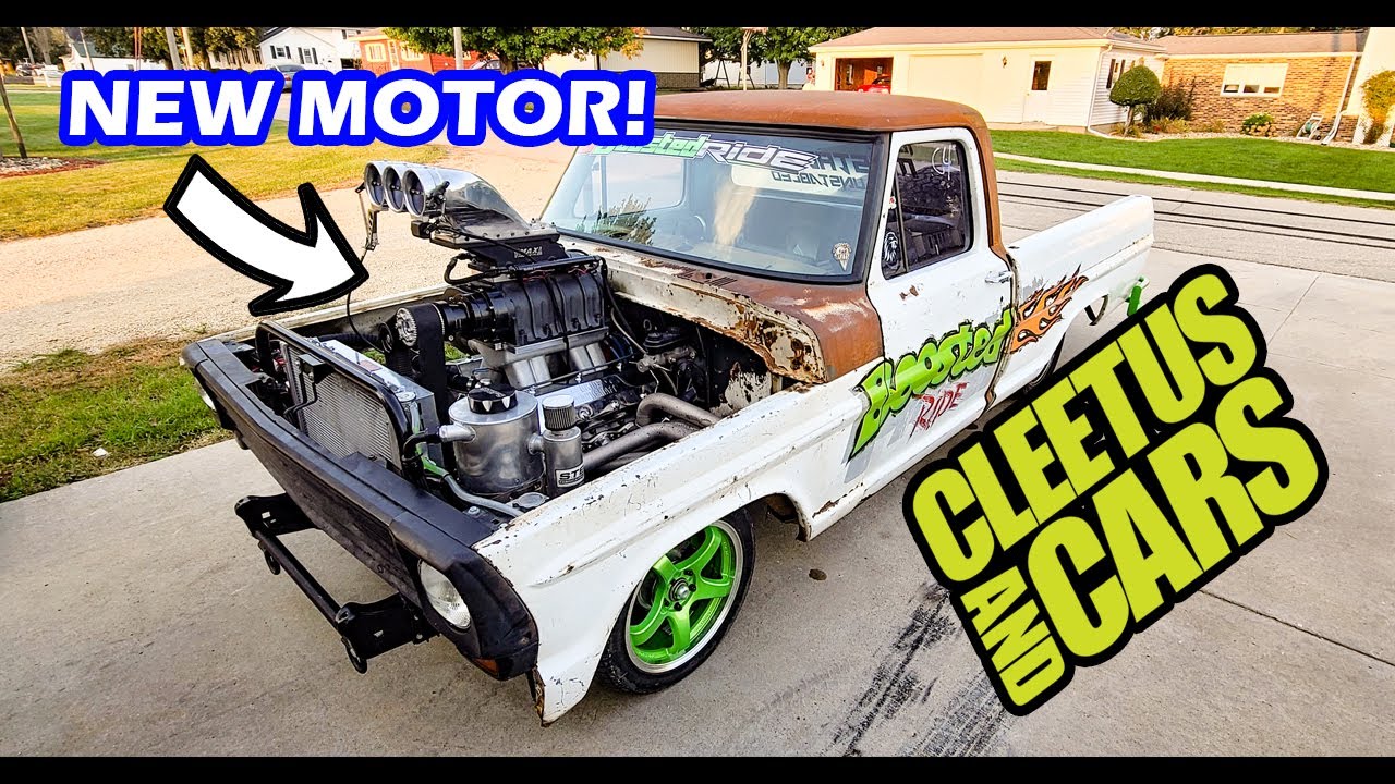 Blown Big Block Chevy E 85 Dyno and Burnout (Cleetus and Cars Texas Prep)