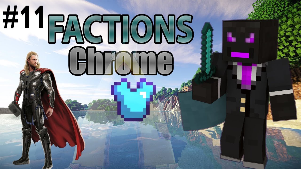 Minecraft Factions Chrome - EP11 [ GODSET TIME! ]