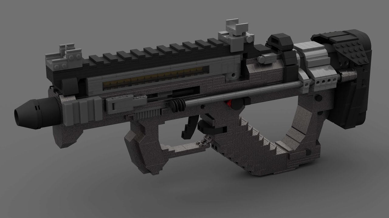 Custom Lego Gun Moc Bo2 Pdw 57 Master Edition Mk Ii Youtube