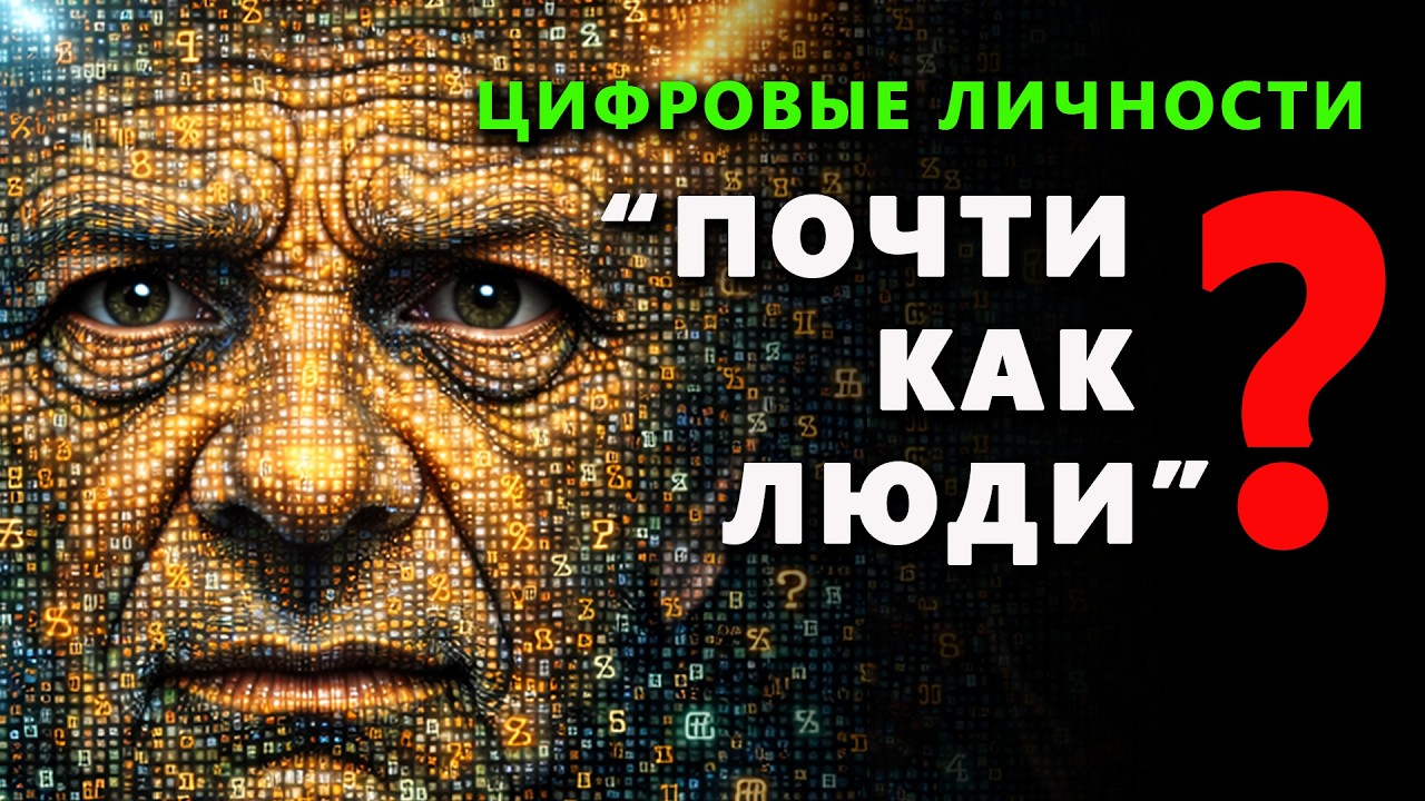 ЛЮДИ И ЦИФРОВЫЕ ЛИЧНОСТИ - чем они отличаются?