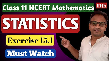 Statistics Chapter 15 I Exercise 15.1 Median and Mean Problems Solving I NCERT Class 11 I One Short