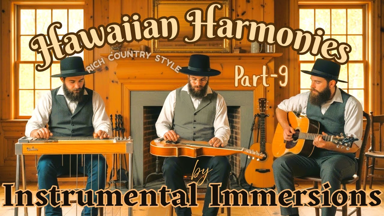 Hawaiian Harmonies (Part 9) | Instrumental Immersions | Tranquil Hawaiian, Pedal & Lap Steel Guitars