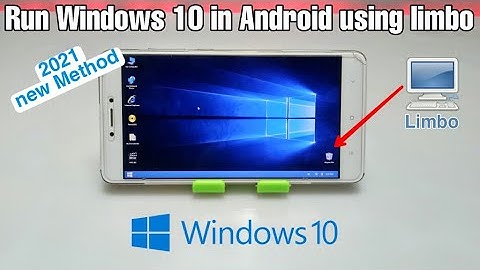 How to Run Windows 10 remix in Android Phone using Limbo PC Emulator 2022 | windows in Android