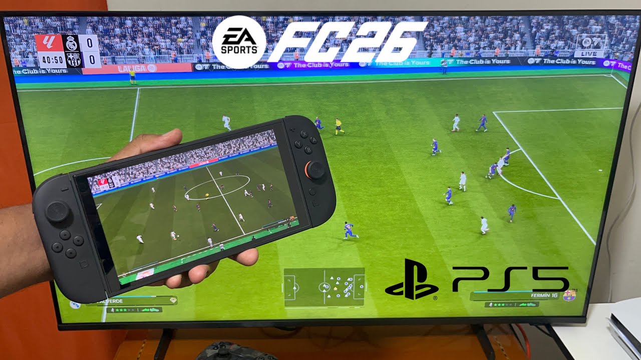 Compré El Fc 26 En PS5 y Nintendo Switch 2 Y Está Es Su Diferencia