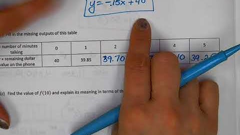 Analyzing Linear and Exponential Models