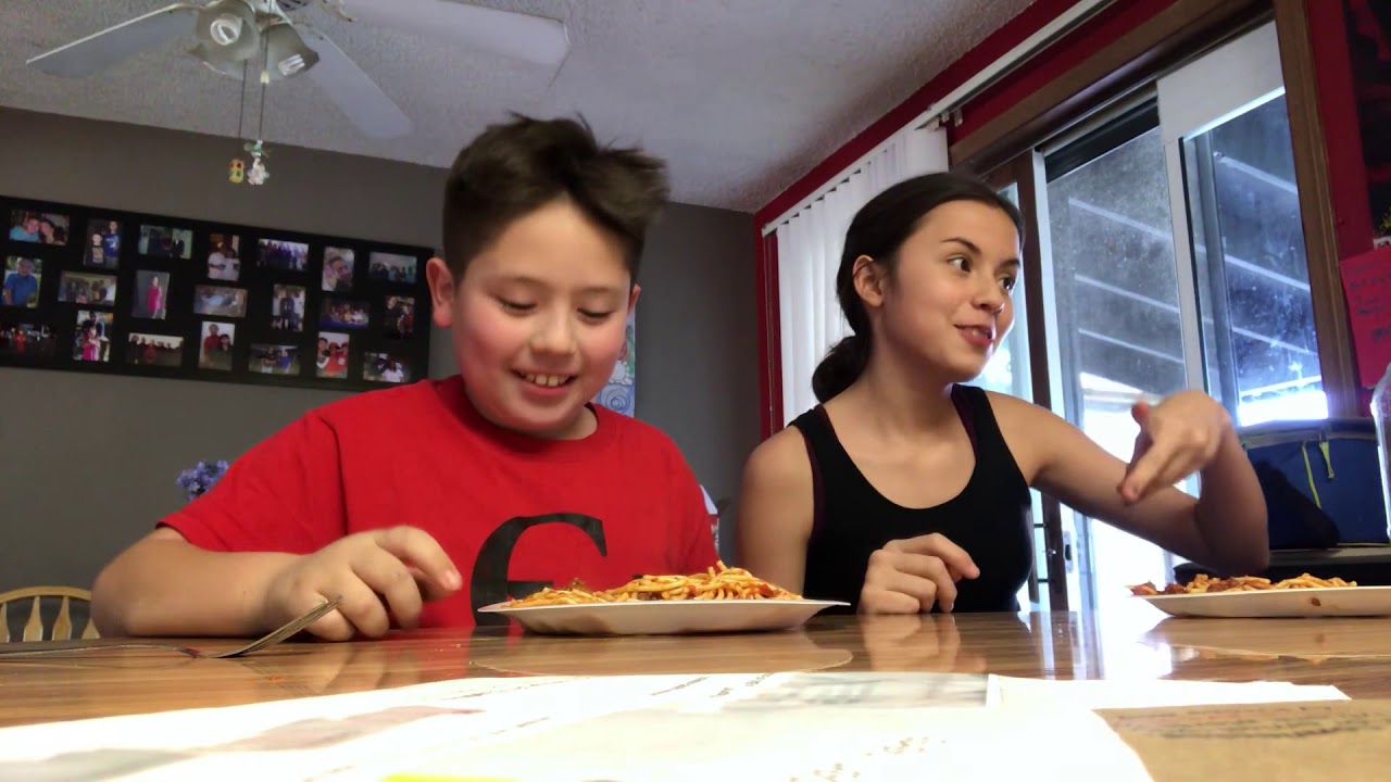 SPAGHETTI CHALLENGE 🍜 YouTube