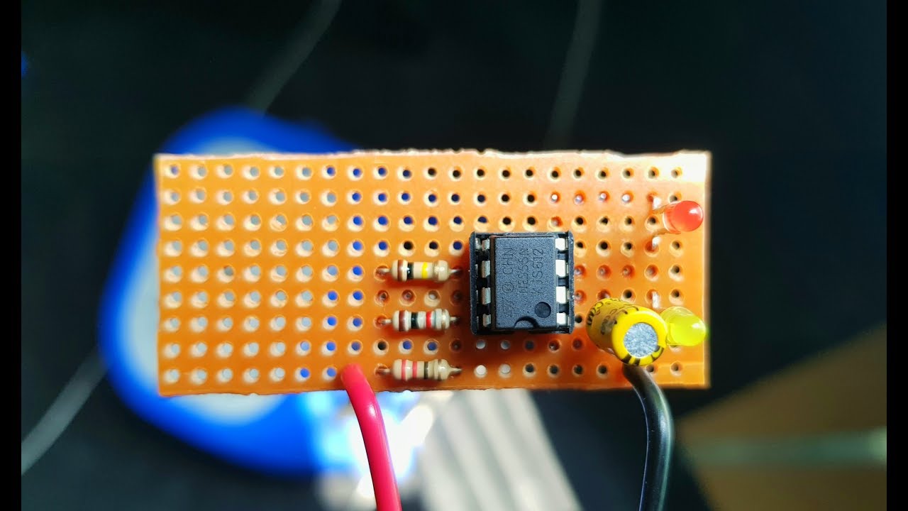 555N ic tester| DIY how to make 555N ic tester circuit - YouTube