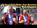 First time rider reaction cam on the sunset walk slingshot at margaritville resort orlando