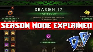 Diablo 3 - Seasons Mode Explained!