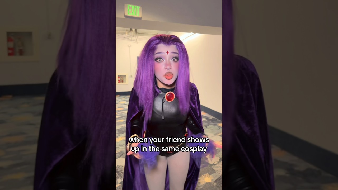 Angry Raven💜 #teentitans #cosplay