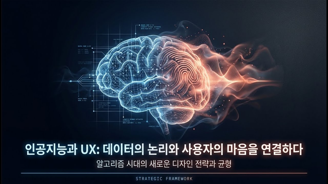 AI와 UX, 데이터의 논리와 사용자의 마음을 연결하려면?