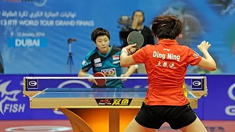 World Tour Grand Finals Highlights: Ding Ning vs Feng Tianwei (1/4 Final) - DayDayNews