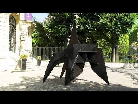 Monumental stabile by Alexander Calder