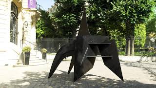 Monumental stabile by Alexander Calder
