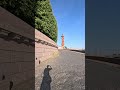 👀Classic View on Rostral Column🏛️Waterfront of Vasilyevsky Island in Saint-Petersburg #asmr #shorts