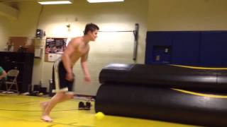 Reverse palm spin