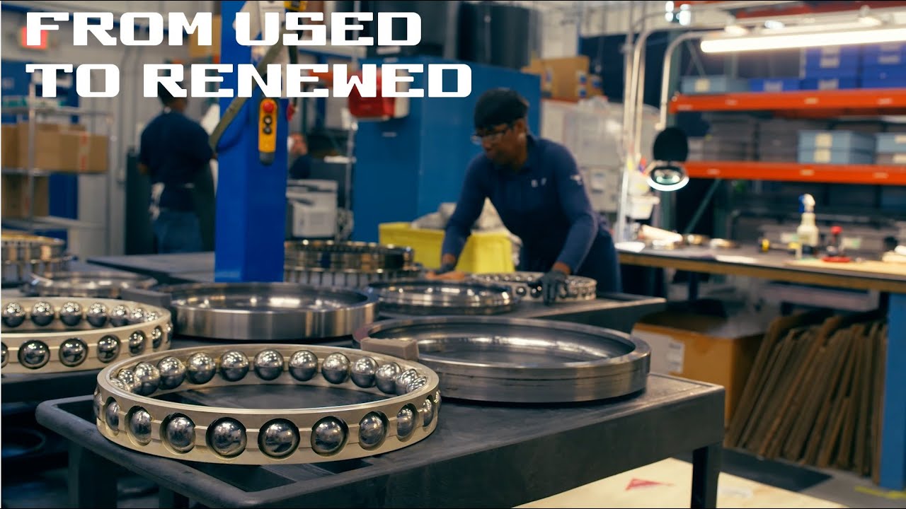 Maintenace, Repair and Overhaul Services of SKF Aerospace - YouTube