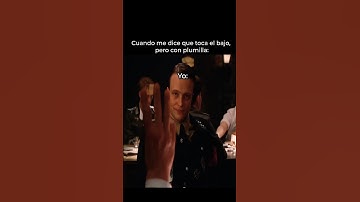Cuando el Bajista Toca Con Pick #shorts #memes #musician #bass #bassist #bassplayer #band