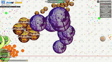 Agma.io Best moments,team.Macro feed and macro split.
