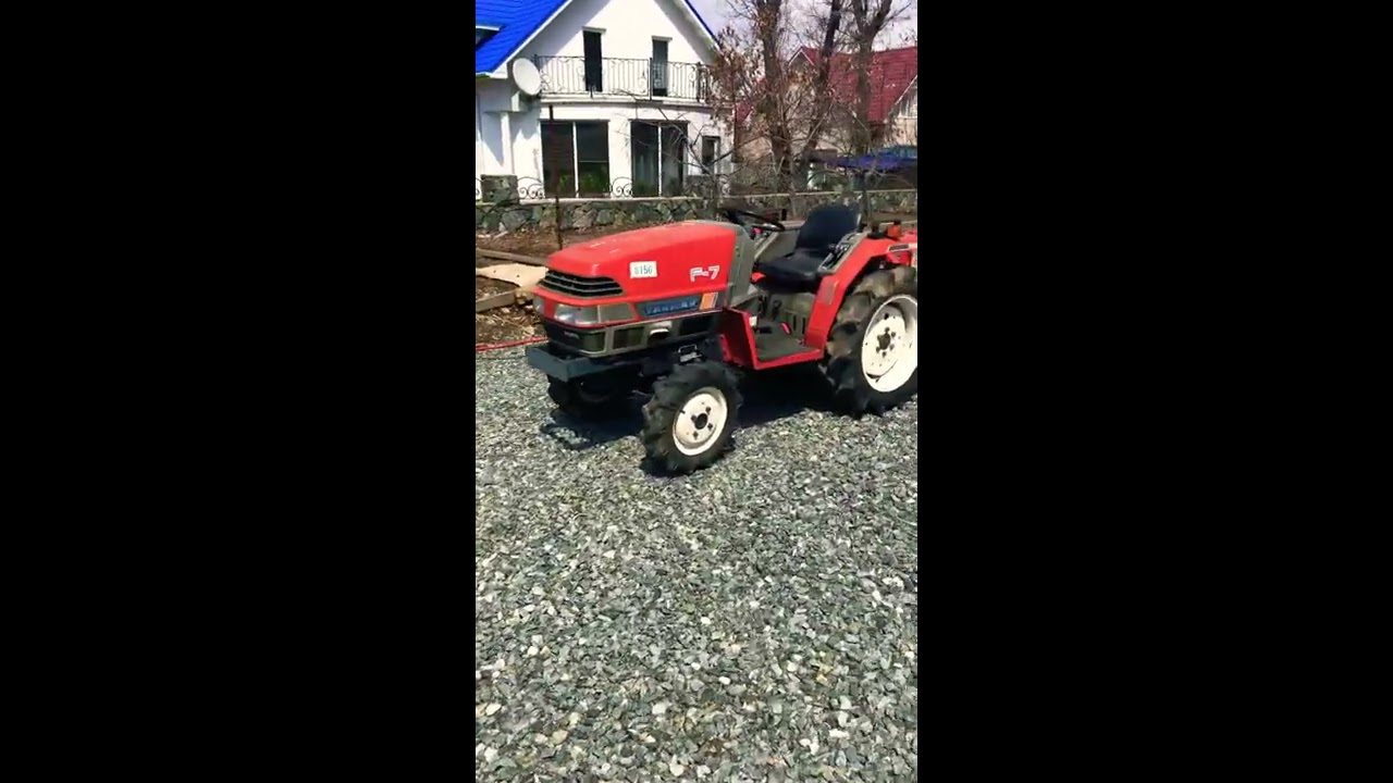 Трактор YANMAR F7 4WD