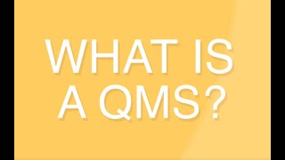 What is a QMS? screenshot 3