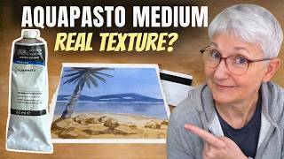How to Paint Realistic Rocks with Aquapasto in Watercolour