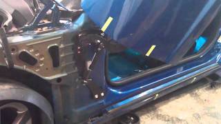 2010 Camaro Lambo Door Hinge in action